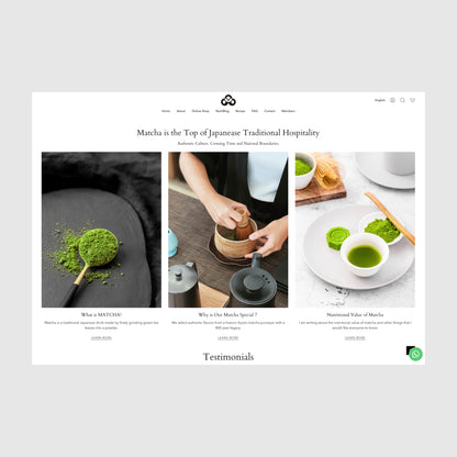 抹茶ブランドの越境ECサイトをShopifyでリニューアル | KyotoKismets株式会社様