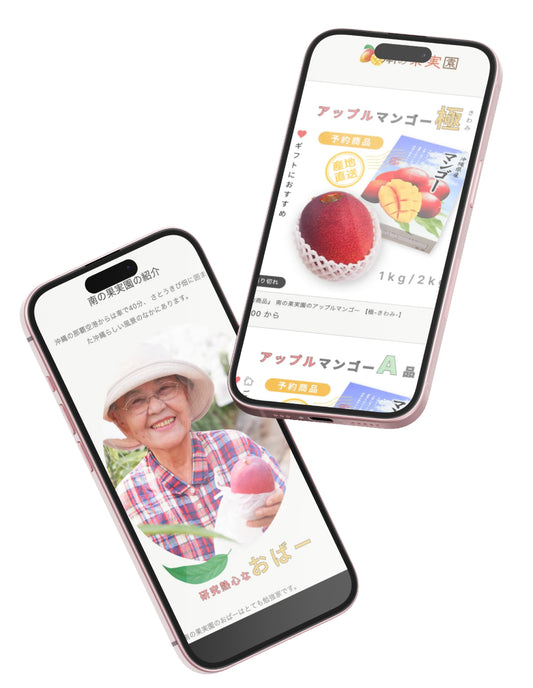 農家直送の価値を伝えるサイトづくり。予約販売で数十件の受注を実現した制作事例 | 南の果実園様